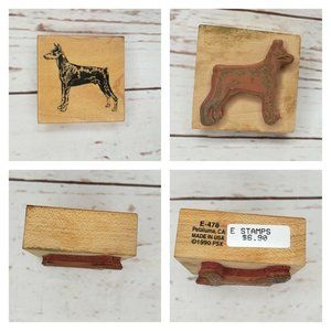 1998 Westwater Enterprise Vintage Doberman Stamper